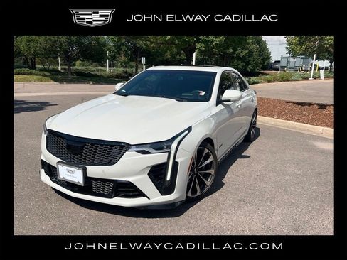 Certified 2022 Cadillac CT4 V Blackwing w/ Driver Assist Package RWD image 1