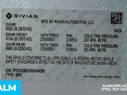 Used 2024 Rivian R1S Adventure image 64