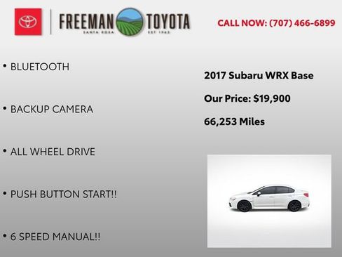 Used 2017 Subaru WRX AWD/4WD image 5