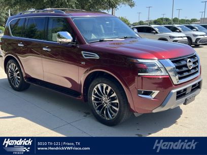 Used 2021 Nissan Armada Platinum w/ Captain's Chairs Package