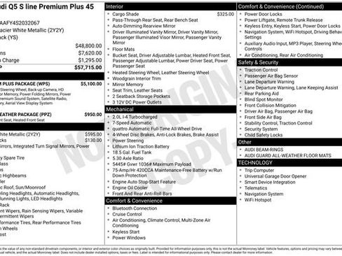 Certified 2025 Audi Q5 2.0T Premium Plus w/ Premium Plus Package AWD/4WD image 37