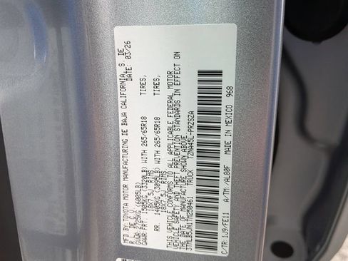 New 2026 Toyota Tacoma TRD Sport AWD/4WD image 25