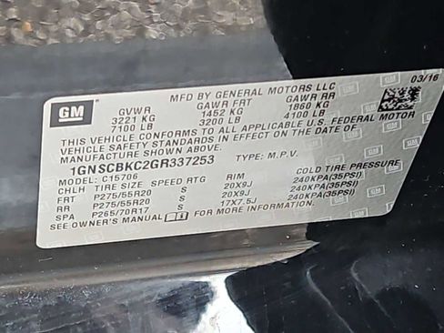 Used 2016 Chevrolet Tahoe LT image 37