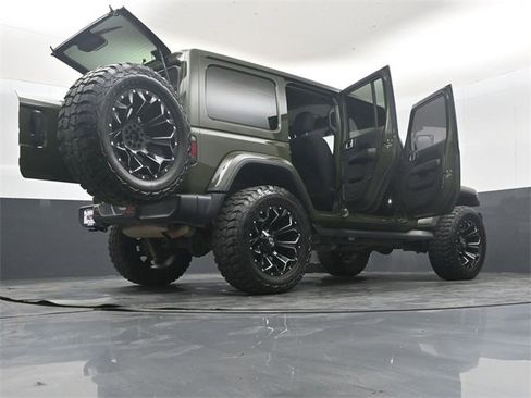 Used 2021 Jeep Wrangler Unlimited Sahara w/ Uconnect 4C Nav & Sound Group image 52