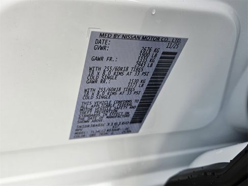 New 2025 Nissan Pathfinder SV image 18