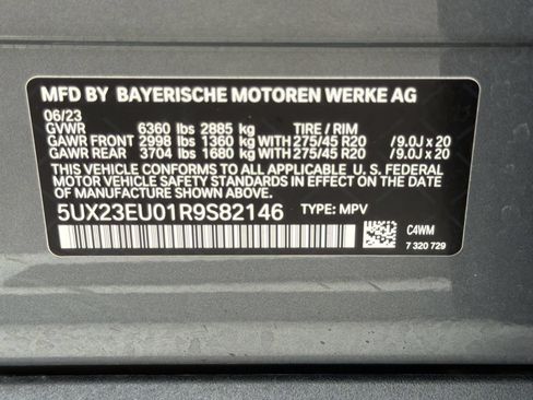 Certified 2024 BMW X5 xDrive40i w/ Parking Assistance Package AWD/4WD image 24