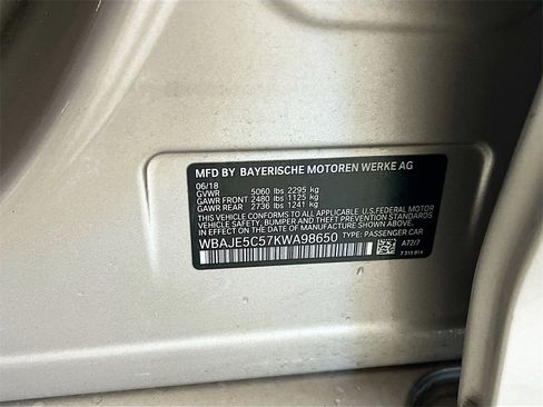 Used 2019 BMW 540i w/ Convenience Package image 33