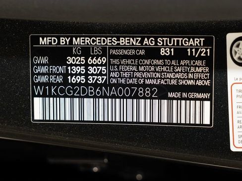 Certified 2022 Mercedes-Benz EQS 450+ Sedan image 21