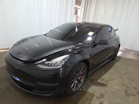 Used 2021 Tesla Model 3 Long Range AWD/4WD image 3
