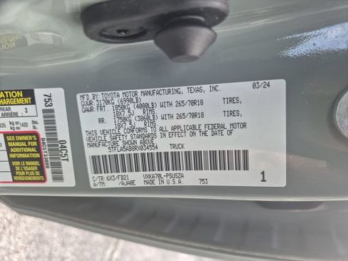 Used 2024 Toyota Tundra SR5 w/ SR5 Convenience Package RWD image 30