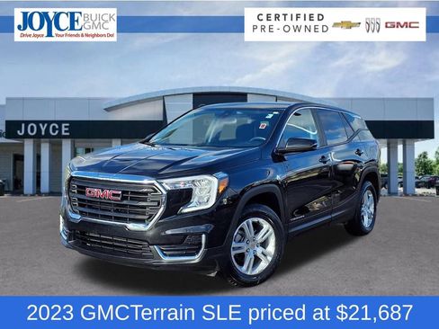 Certified 2023 GMC Terrain SLE image 1