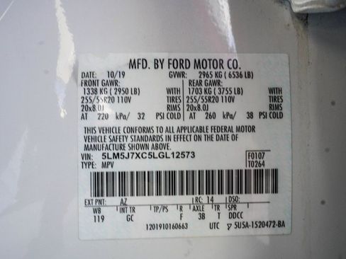 Used 2020 Lincoln Aviator Reserve w/ Equipment Group 201A image 34