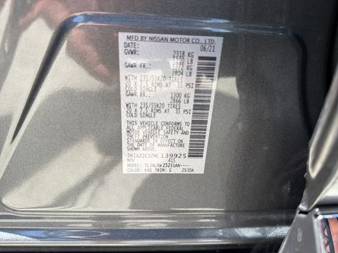 Used 2021 Nissan Murano SL FWD image 37