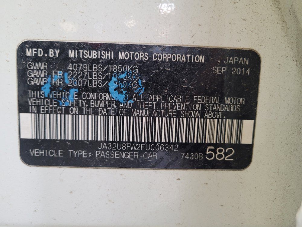Used 2015 Mitsubishi Lancer GT FWD image 33