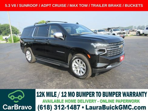 Certified 2023 Chevrolet Suburban Premier w/ Premium Package AWD/4WD image 1