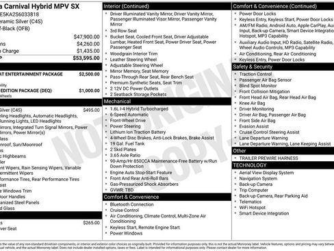 Used 2025 Kia Carnival SX image 6