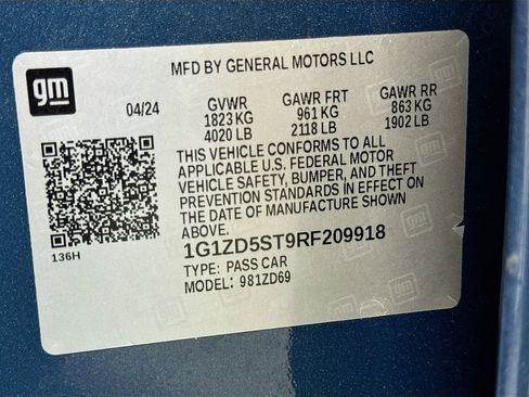 Used 2024 Chevrolet Malibu LT FWD image 26