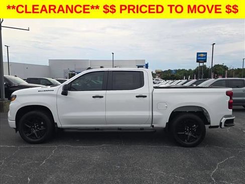 New 2026 Chevrolet Silverado 1500 Custom w/ Turbomax Blackout Package RWD image 10