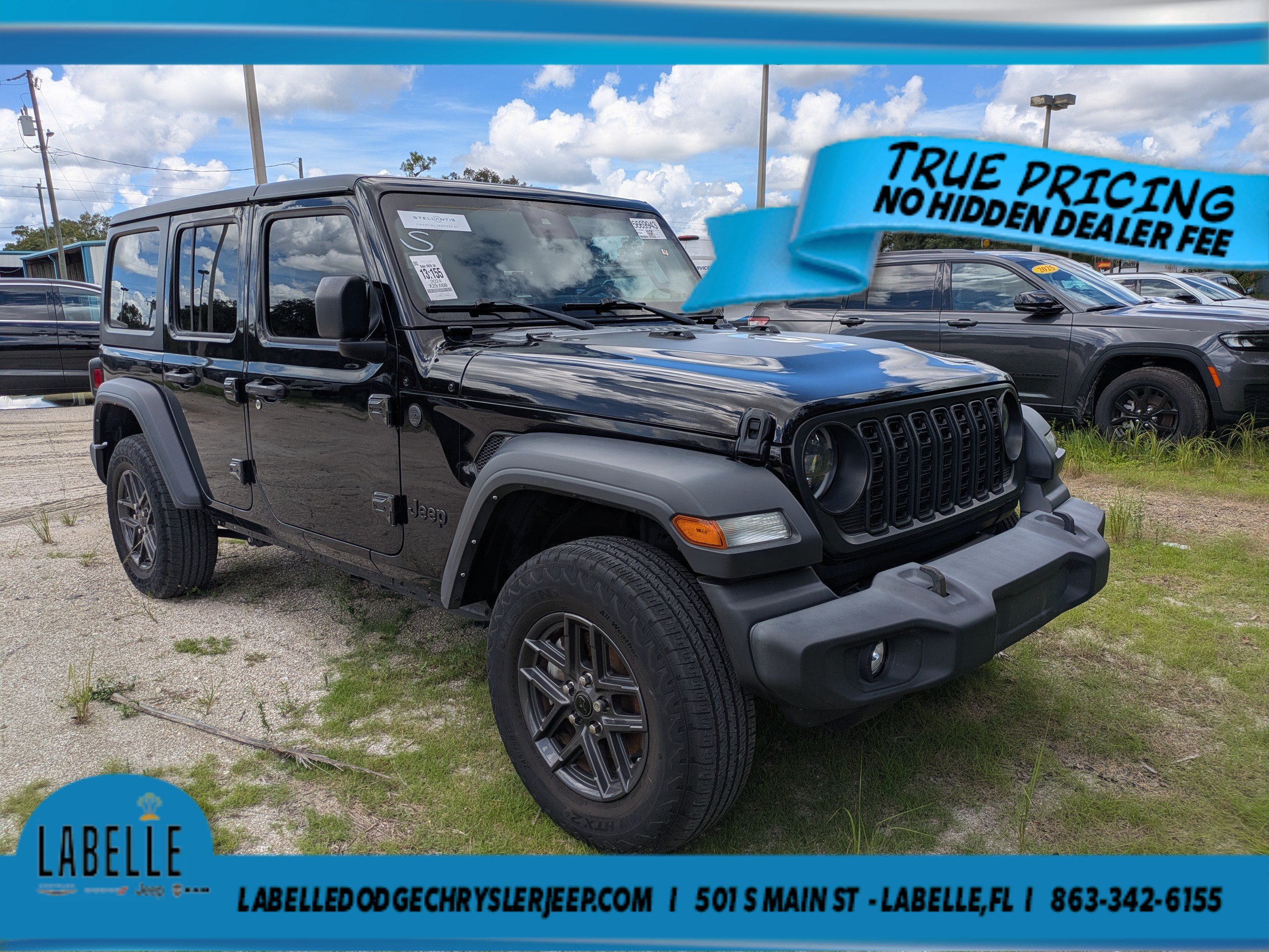 Used 2024 Jeep Wrangler Unlimited Sport AWD/4WD image 2