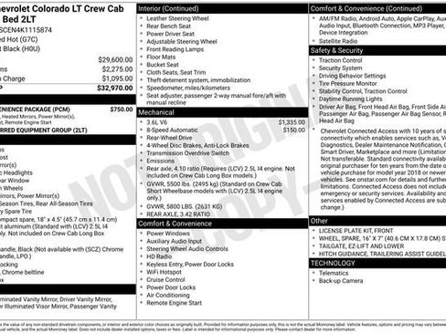 Certified 2019 Chevrolet Colorado LT w/ LT Convenience Package image 32