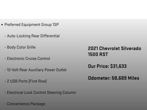 Used 2021 Chevrolet Silverado 1500 RST AWD/4WD image 18