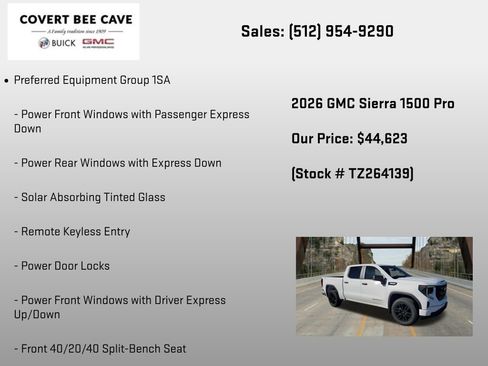 New 2026 GMC Sierra 1500 Pro w/ Graphite Edition AWD/4WD image 6