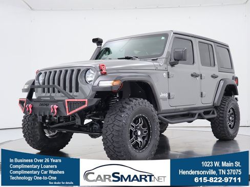 Used 2021 Jeep Wrangler Unlimited Sport image 1