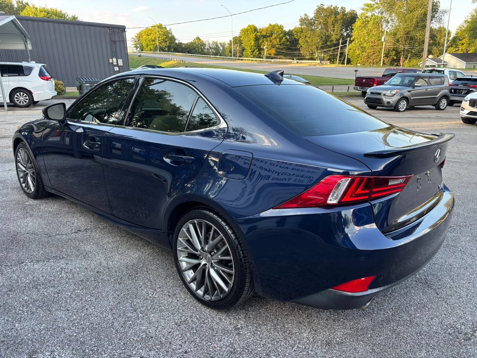 Used 2014 Lexus IS 250 w/ Luxury Package w/Brown Wood RWD image 6