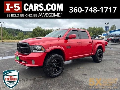 Used 2017 RAM 1500 Sport w/ Quick Order Package 26Q Night AWD/4WD image 1