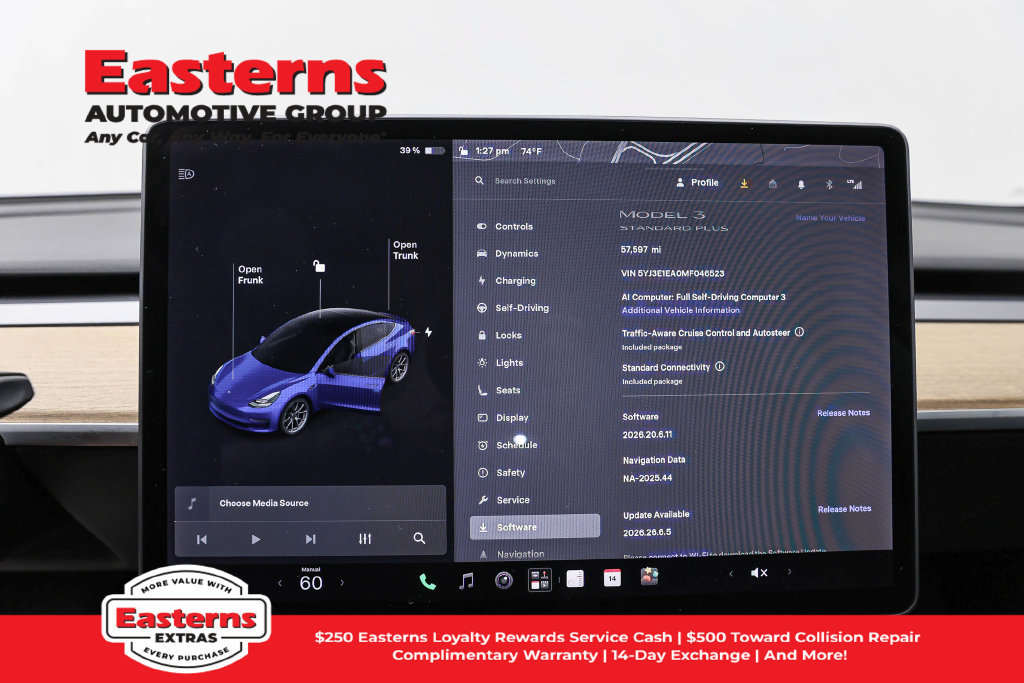 Used 2021 Tesla Model 3 Standard Range Plus RWD image 13