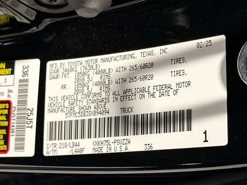 New 2025 Toyota Tundra 1794 Edition image 26