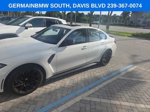 Used 2024 BMW M3 Competition w/ Parking Assistance Package RWD image 6