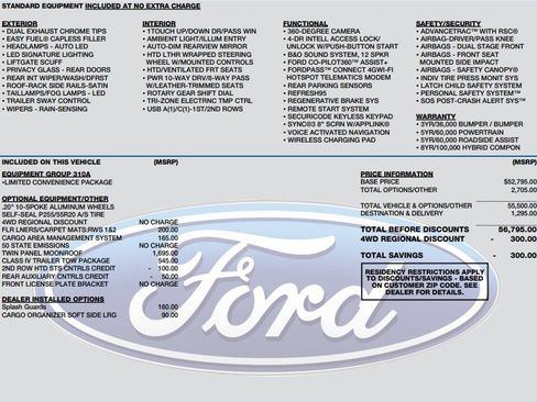 Used 2022 Ford Explorer Limited w/ Hybrid Equipment Group 310A image 2