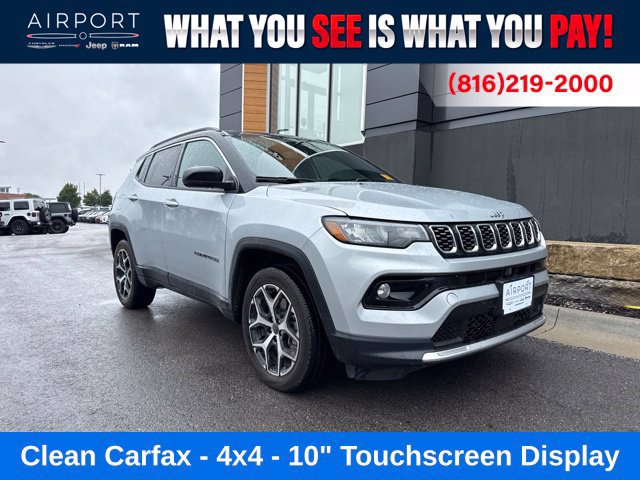 Used 2025 Jeep Compass Limited AWD/4WD image 1