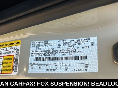 Used 2025 Ford Ranger Raptor AWD/4WD image 37