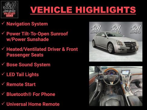 Used 2011 Cadillac CTS Premium image 3