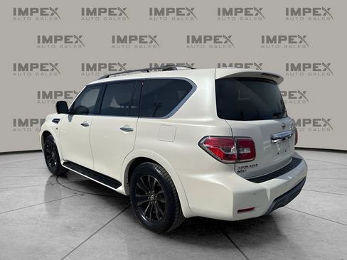 Used 2019 Nissan Armada Platinum w/ Captain's Chairs Package image 2