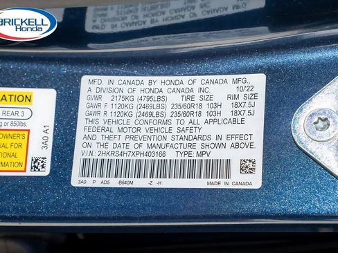 Certified 2023 Honda CR-V EX-L image 40