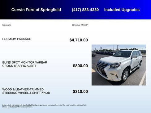Used 2014 Lexus GX 460 w/ Premium Package AWD/4WD image 5