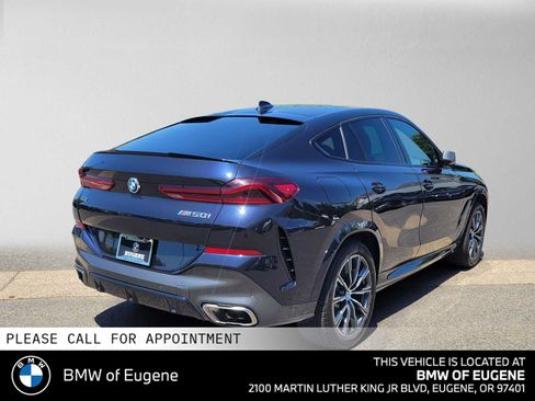 Used 2023 BMW X6 M50i w/ Parking Assistance Package AWD/4WD image 3