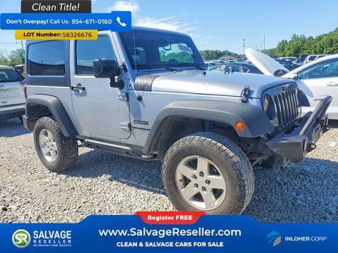Used 2015 Jeep Wrangler Sport w/ Quick Order Package 23S AWD/4WD image 5