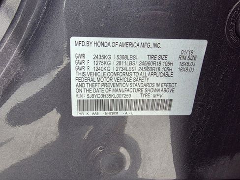 Used 2019 Acura MDX 3.5L image 28