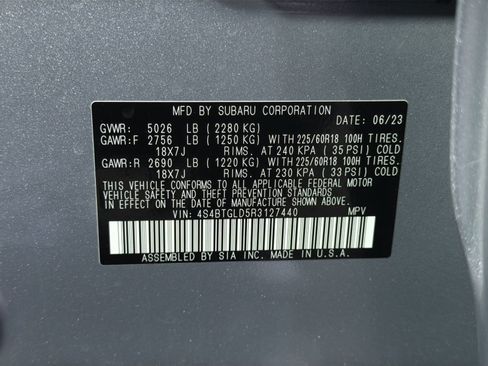 Used 2024 Subaru Outback Onyx Edition XT AWD/4WD image 35