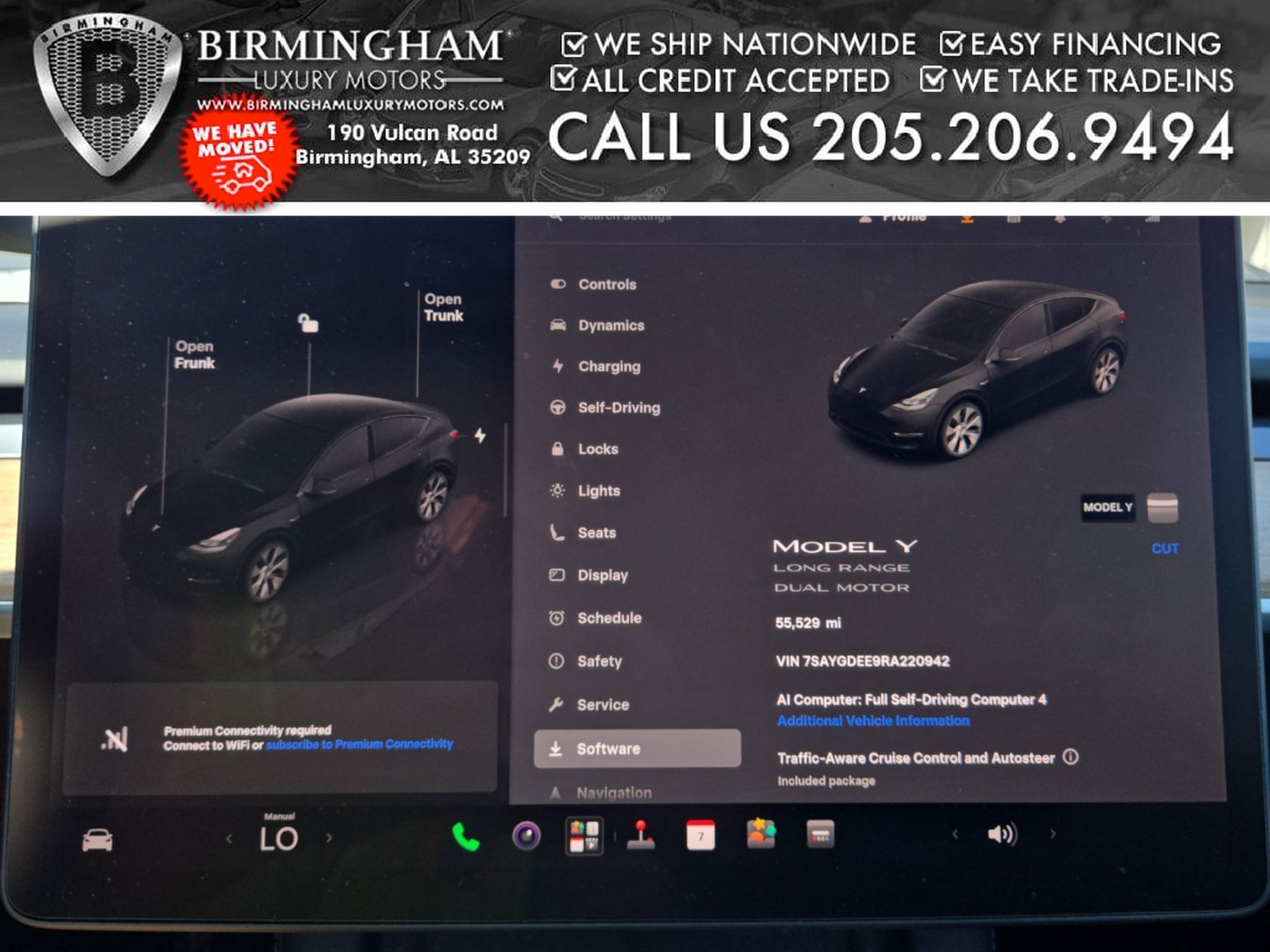 Used 2024 Tesla Model Y Long Range AWD/4WD image 2