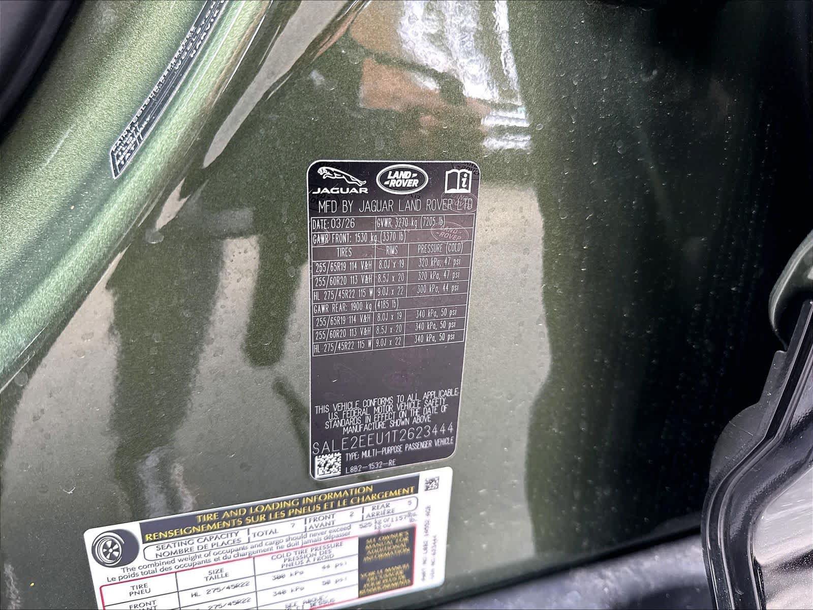 New 2026 Land Rover Defender 110 X-Dynamic SE AWD/4WD image 35