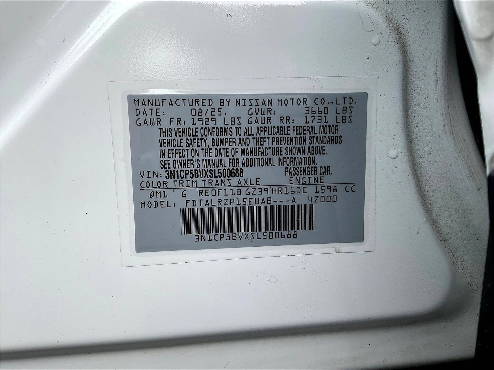 Used 2025 Nissan Kicks Play S FWD image 22