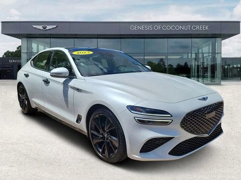 Certified 2023 Genesis G70 2.0T w/ Sport Prestige Package RWD image 1