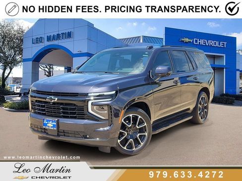 Used 2025 Chevrolet Tahoe RST w/ Advanced Technology Package AWD/4WD image 1