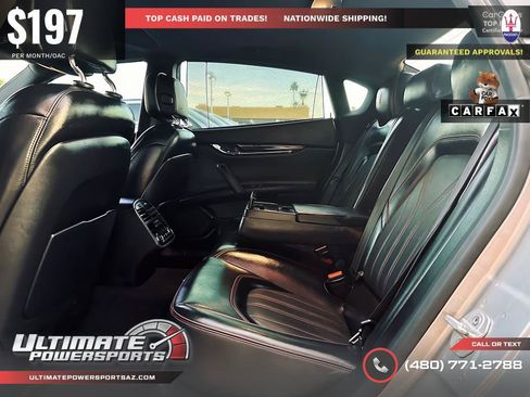 Used 2017 Maserati Quattroporte S RWD image 25
