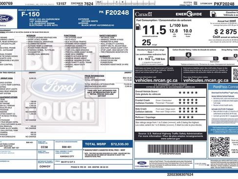 Certified 2023 Ford F150 XLT w/ Equipment Group 302A High image 6